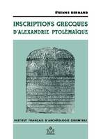 Inscriptions grecques d'alexandrie ptolemaique