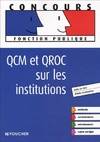 QCM et QROC sur les institutions