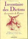 Inventaire des dictons des terroirs de France