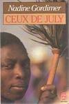 Ceux de July, roman