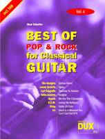 Best of Pop & Rock for Classical Guitar Vol. 4