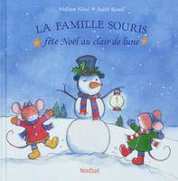 famille souris fete noel au clair de lune