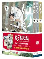 pack promo V01 à V03, Ken'en - Comme chien et singe - Pack promo vol. 01 à 03