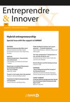 Entreprendre & Innover 2017/3 - 34 - Hybrid Entrepreneurship