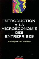 Introduction à la micro-économie des entreprises