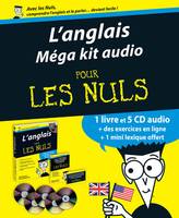 Mega kit audio anglais pour les nuls, Livre+CD