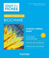 Mémo visuel de biochimie - 2e éd. - Licence / Prépas / Capes, Licence / Prépas / Capes