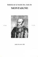 Bulletin de la Société des amis de Montaigne. VIII, 2004-2, n° 35-36