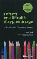 Enfants en difficulté d'apprentissage, Intégration et styles d'apprentissage