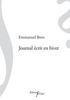 Journal écrit en hiver