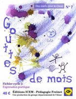 Gouttes de mots