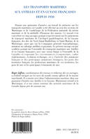 Les transports maritimes aux Antilles et en Guyane française