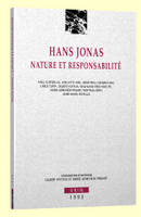 Hans Jonas, Nature et responsabilité