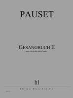 Gesangbuch II, Voix d'alto, alto et piano