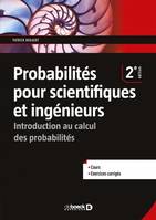 Probabilités pour scientifiques et ingénieurs, Introduction au calcul des probabilités