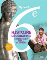 Histoire Géographie EMC 6e 2016, Manuel élève (format compact)