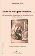 Elles ne sont pas tombées, Des survivantes arméniennes du génocide de 1915 exilées en occident