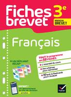 Fiches brevet Français 3e Brevet 2024, fiches de révision & quiz