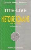 Histoire romaine livres I et II