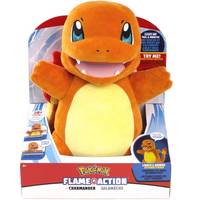 Peluche Pokemon - Salameche sonore et lumineux