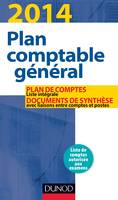 Plan comptable général 2014 - 18e éd. - Plan de comptes & documents de synthèse, Plan de comptes & documents de synthèse (dépliant séparé)