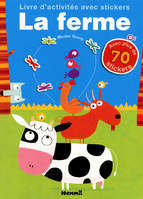 Mon livre d'activités avec stickers la ferme