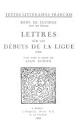 Lettres sur les débuts de la Ligue, 1585