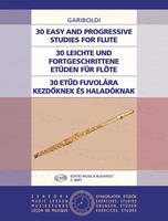 30 leichte und fortgeschrittene Etüden für Flöte, 30 Easy and Progressive Studies for Flute