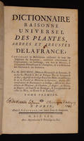 Dictionnaire raisonné universel des plantes, arbres et arbustes de la France, Tome 1 : A-F