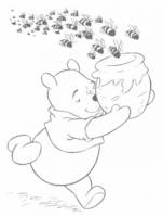 WINNIE THE POOH BUSY COLOURING BOOK