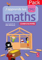 Pack de 6 J'apprends les maths CM2 - cahiers d'activités
