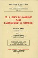 de la liberté des communes dans l'aménagement du territoire