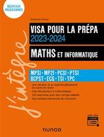 Maths et informatique - Visa pour la prépa 2023-2024, MPSI-MP2I-PCSI-PTSI-BCPST-ECG-TSI-TPC