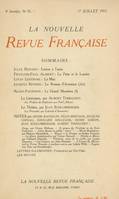 La Nouvelle Revue Française N' 55 (Juillet 1913)