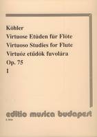 Virtuose Etüden für Flöte 1 op. 75