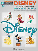 Disney - Clarinet, Book with Online Audio Tracks