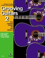 Grooving Guitars, Vier poppige Stücke. 4 guitars. Partition et parties.