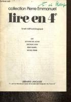 Lire en 4e - Collection Pierre Emmanuel, livret méthodologique