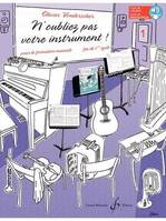 N'oubliez pas votre instrument !, 1, N'oubliez pas votre instrument Vol. 1, Livre de L'élève