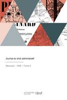 Journal du droit administratif