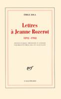 Lettres à Jeanne Rozerot, (1892-1902)