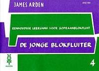 De Jonge Blokfluiter 4, Eenvoudige leergang voor sopraanblokfluit