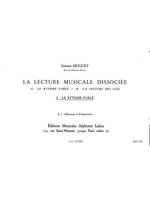 Lecture Musicale Dissociee A-Le Rythme Parle A1