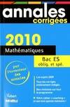 Mathématiques bac ES 2010