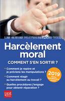 Harcèlement moral 2019, Comment s'en sortir ?