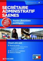 Secrétaire administratif SAENES catégorie B. Toutes fonctions publiques