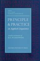OXFORD APPLIED LINGUISTICS: PRINCIPLE AND PRACTICE IN APPLIED LINGUISTICS
