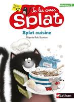 Splat cuisine - Je lis avec Splat - CP Niveau 2 - Dès 6 ans