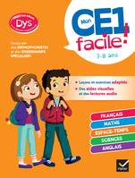 Mon CE1 facile ! adapté aux enfants DYS ou en difficulté d'apprentissage, toutes les matières