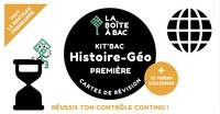 Kit'bac histoire géo 1re / cartes de révision : tout le nouveau programme